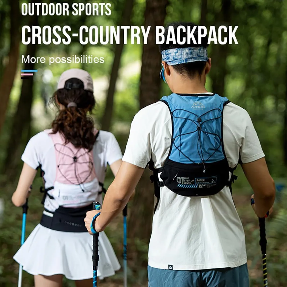 AONIJIE Running Backpack for Men and Women, Lightweight Hydration Pack 5L Multifunctional for Hiking Running Cycling