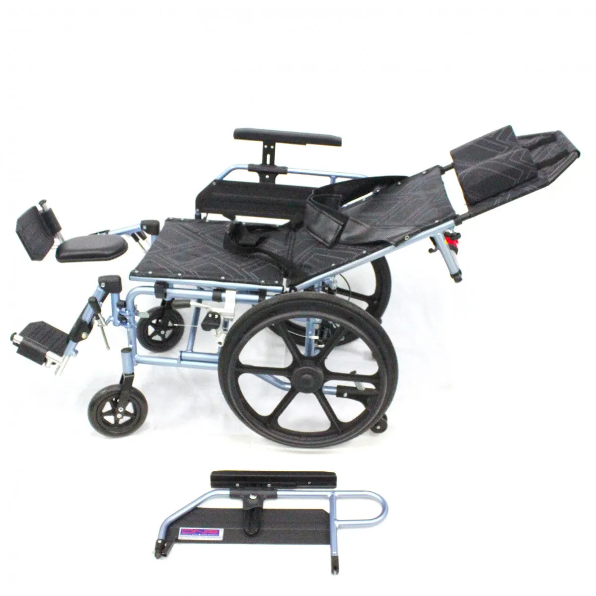 Aplus Lightweight Recliner Wheelchair