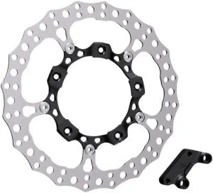 Arlen Ness 300-000 14in. Full Floating Rotor Kit - Black