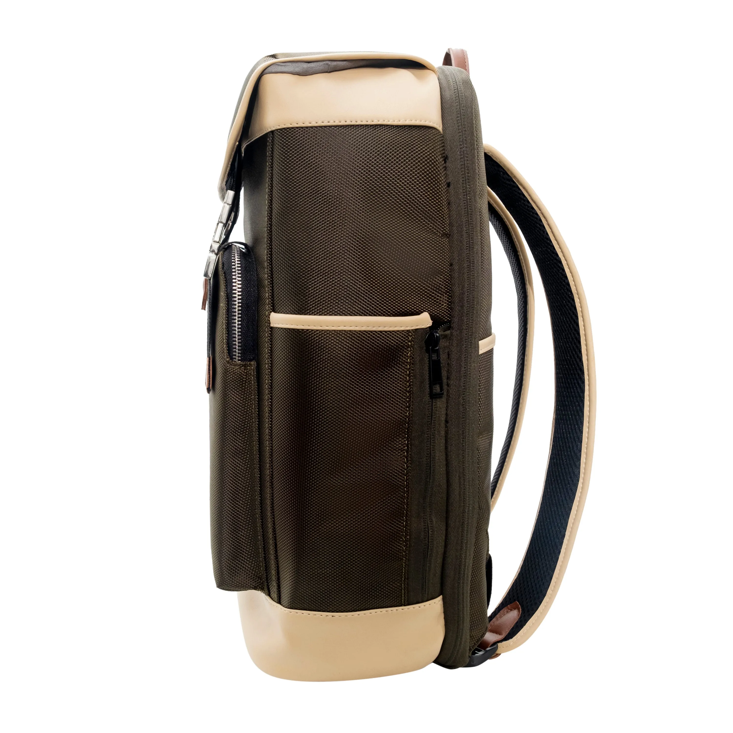 ATOM NEW YORK ULTIMATE BACKPACK - Green and Beige