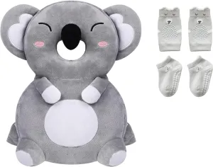 Baby Toddler Head Protector, Baby Head Protection Backpack, Adjustable, Lightweight and Breathable (Koala)