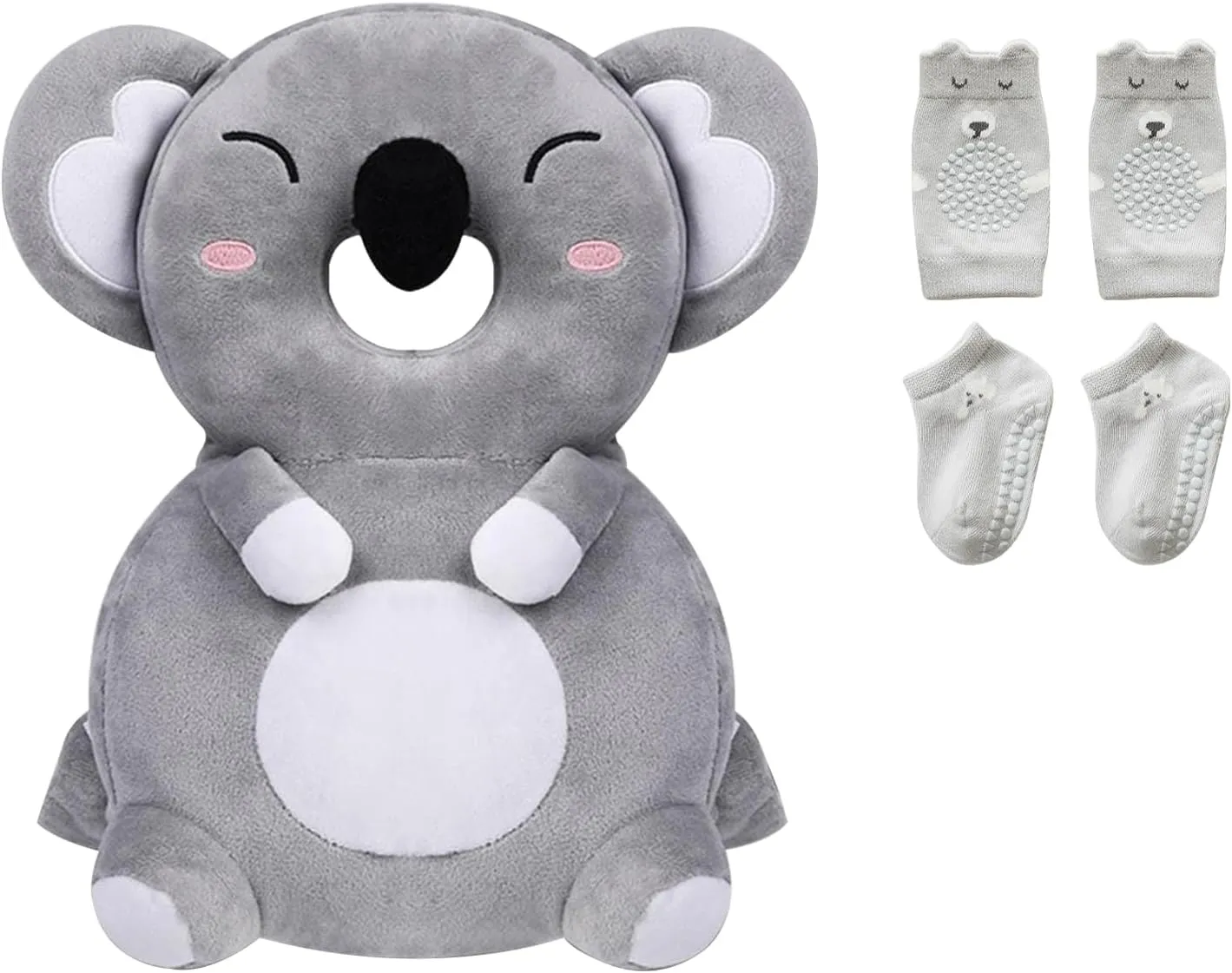 Baby Toddler Head Protector, Baby Head Protection Backpack, Adjustable, Lightweight and Breathable (Koala)