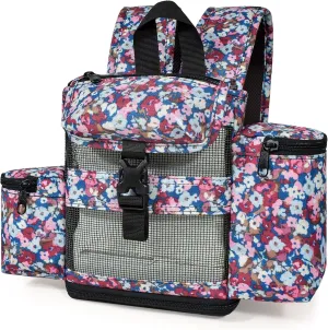 Backpack for Inogen One G4, Portable Oxygen Concentrator Backpack Compatible with Inogen One G4 & Accessories (Floral)