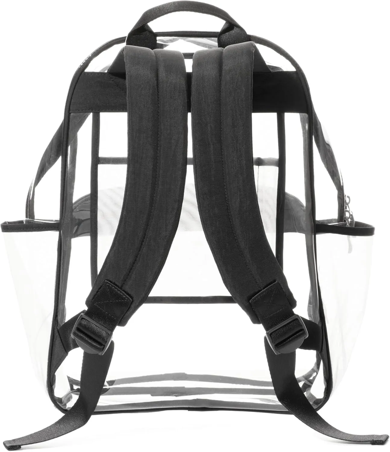 Baggallini Clear Backpack - Lightweight Large 11.5x 15.5x 6 Inch Clear Bag