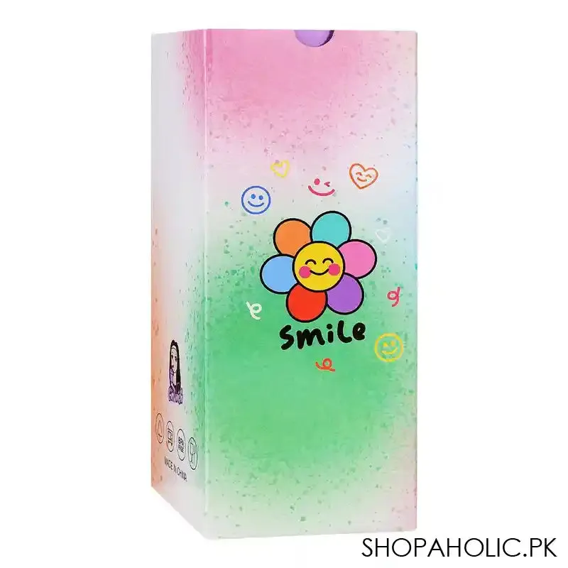 Barbie Plastic Smile Tumbler Water Bottle With Straw, Light Pink, Bpa Free, Insulated Travel Mug, YS-WS572