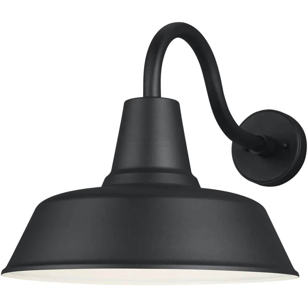 Barn Light Black LED Outdoor Wall Lantern