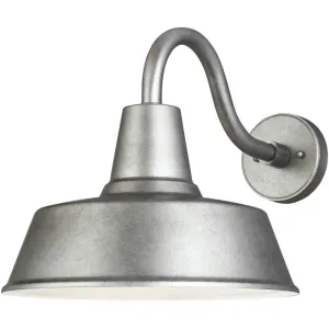 Barn Light Weathered Pewter LED Outdoor Wall Lantern