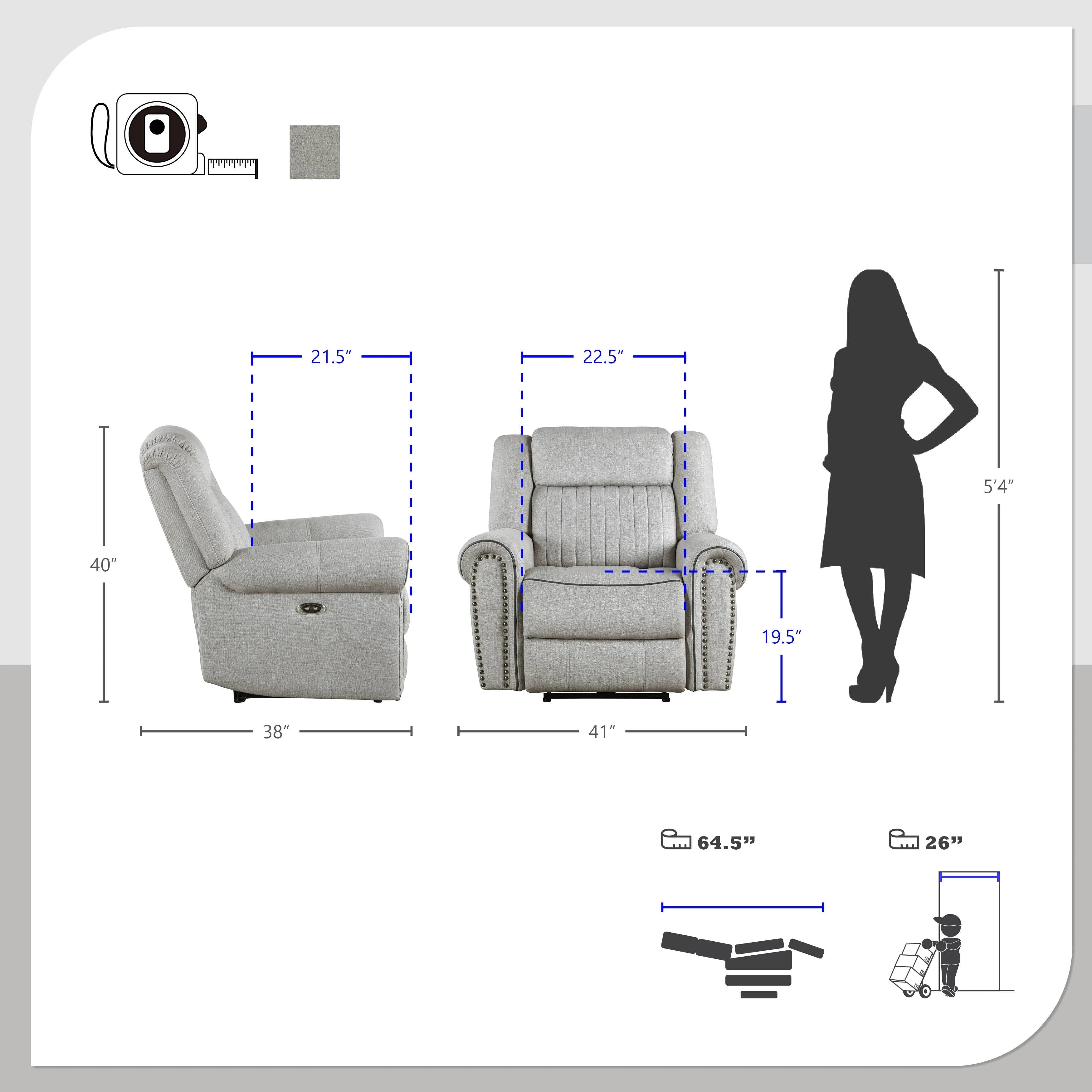 Bauta Power Reclining Chair