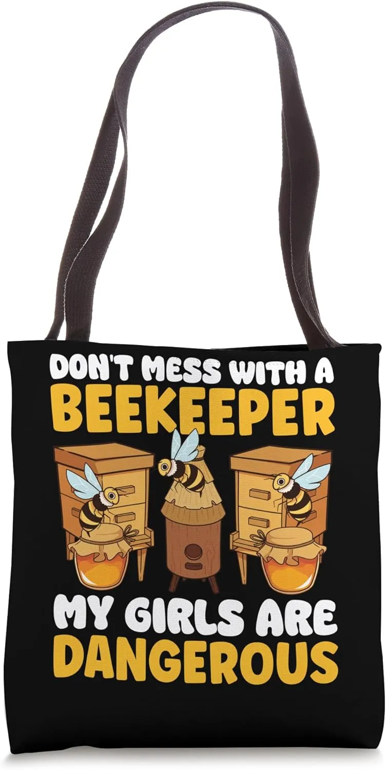Bees and Beekeeping Honey Nectar Farmer - Beekeeper Tote Bag