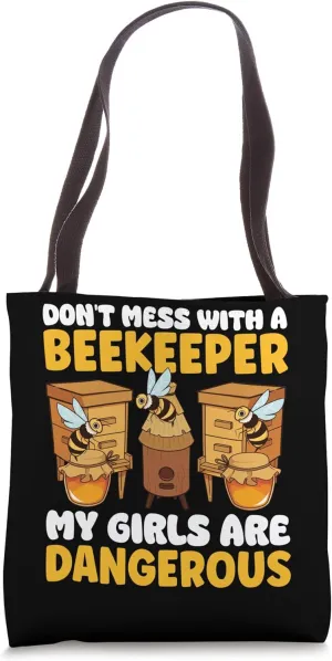 Bees and Beekeeping Honey Nectar Farmer - Beekeeper Tote Bag