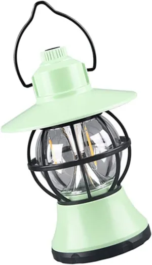 BESPORTBLE Camping Lantern Camping Lamp Tent Lights Solar Powered Portable Outdoor Light Retro