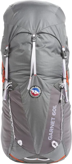 Big Agnes Womens Garnet 60L Backpack for Multiday Hiking, Shark