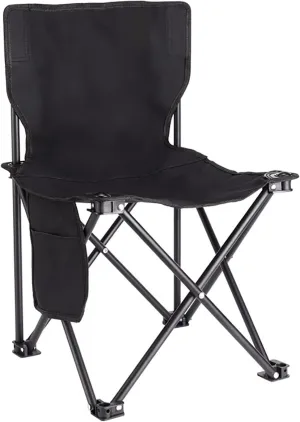 BK&MF Folding Camping Chair,Comfortable Reclining Folding Chair with Storage Pocket Adjustable Lawn Chair Stable Compact for Storage and Travel,B,39x39x64cm(15x15x25inch)