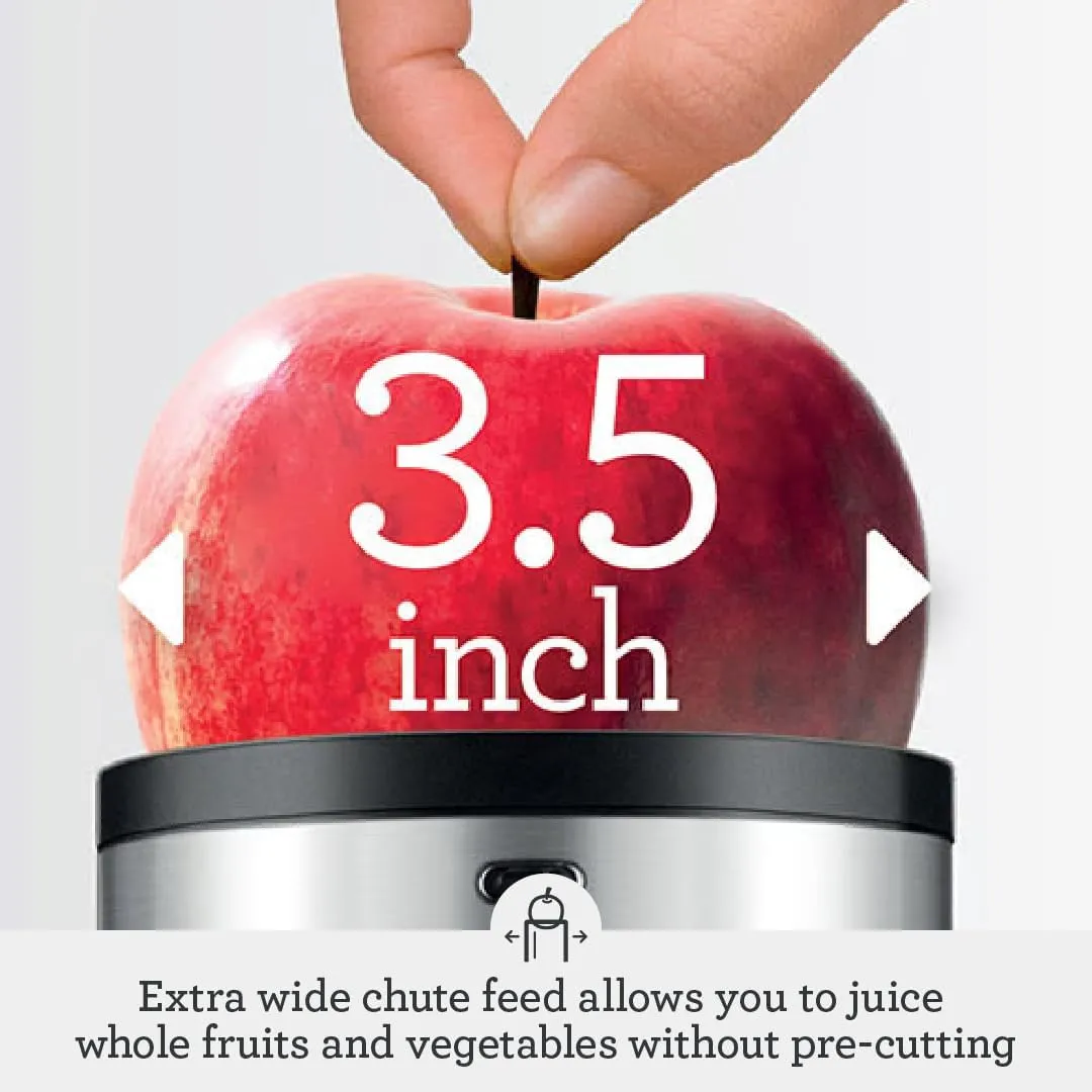 Breville BJE830BSS Juice Fountain Cold XL, 70 oz, Brushed Stainless Steel