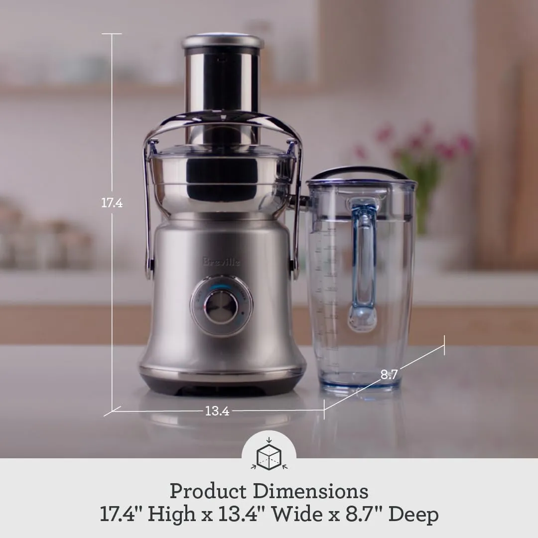 Breville BJE830BST Juice Fountain Cold XL, 70 oz, Black Stainless Steel