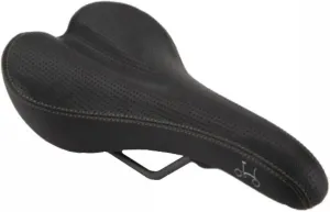 Brompton Bikes Wide Saddle – Comfortable Padded Bike Saddle for Brompton Folding Bikes - Black