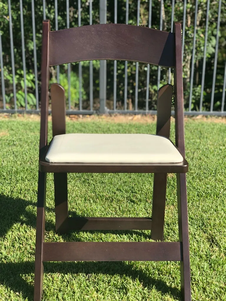 BULK 52  Timber Americana Chairs - Dark/Chocolate Timber