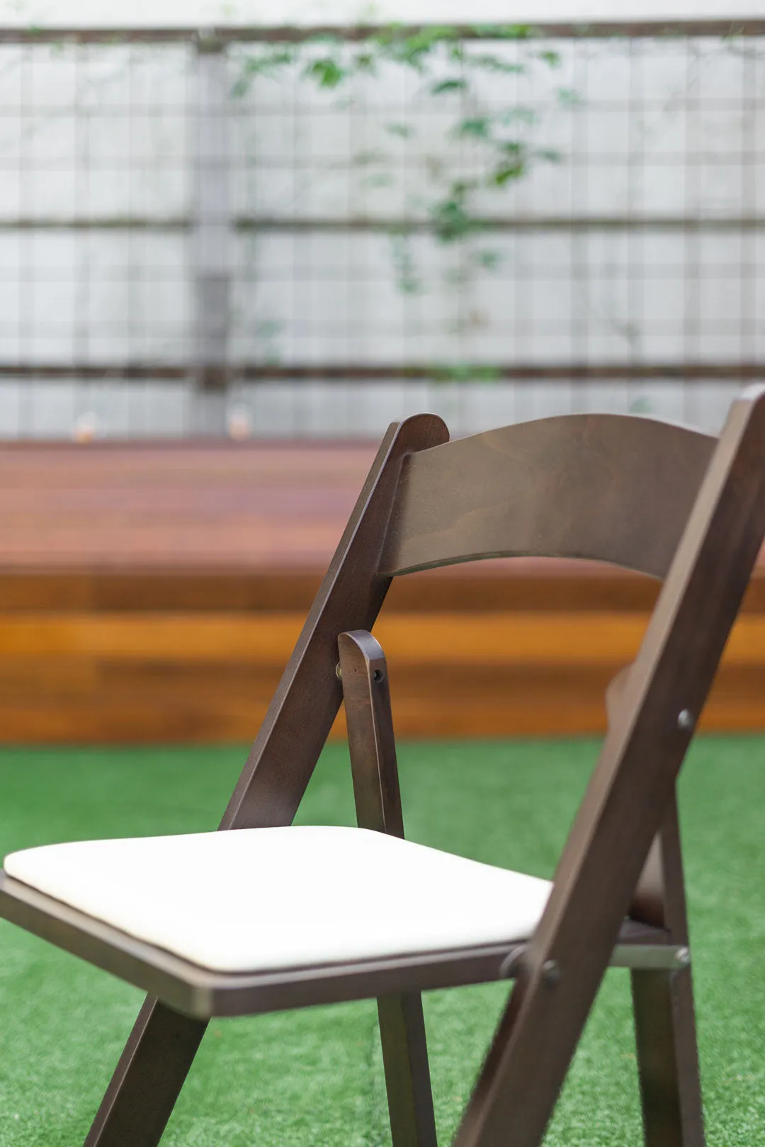 BULK 52  Timber Americana Chairs - Dark/Chocolate Timber