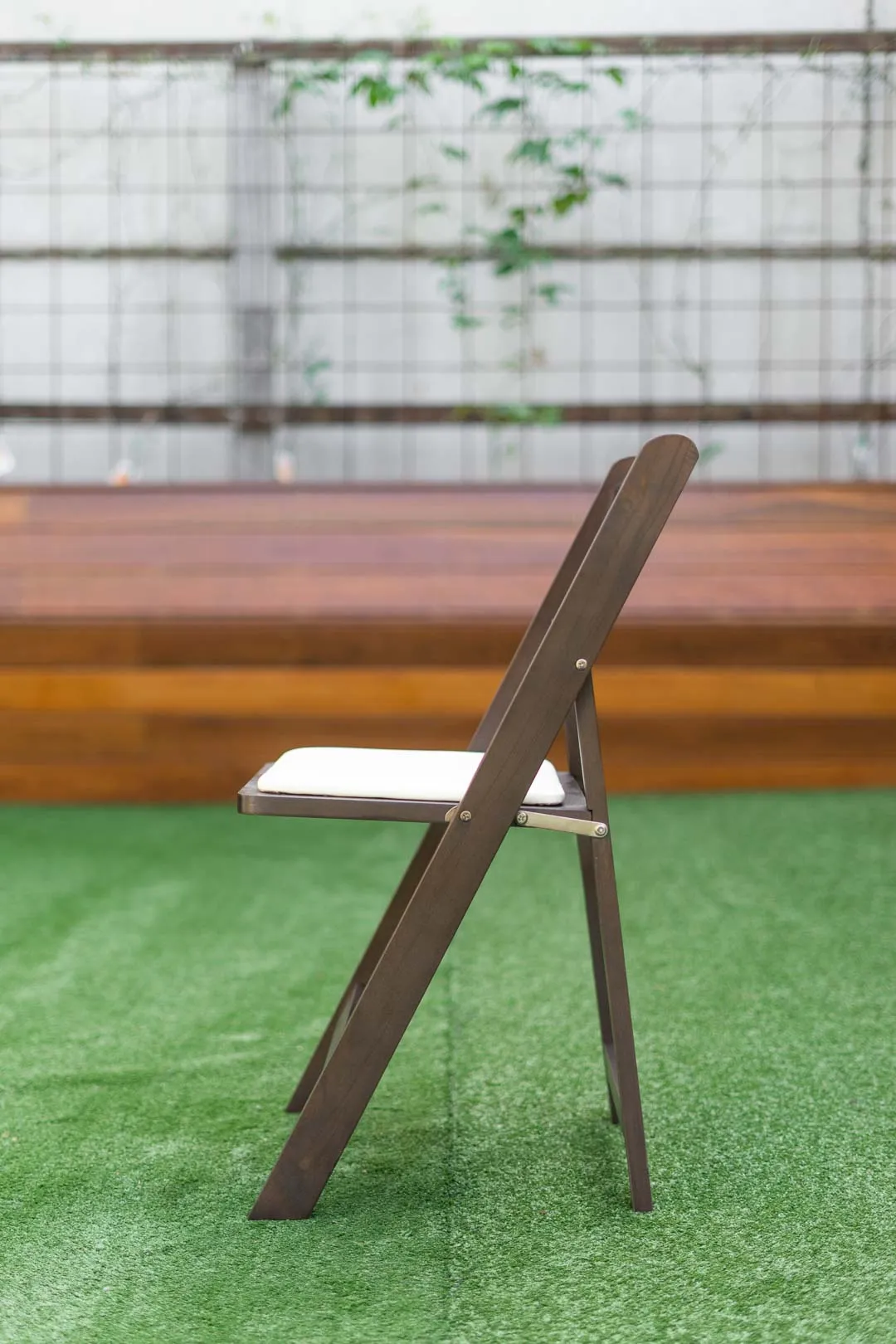 BULK 52  Timber Americana Chairs - Dark/Chocolate Timber