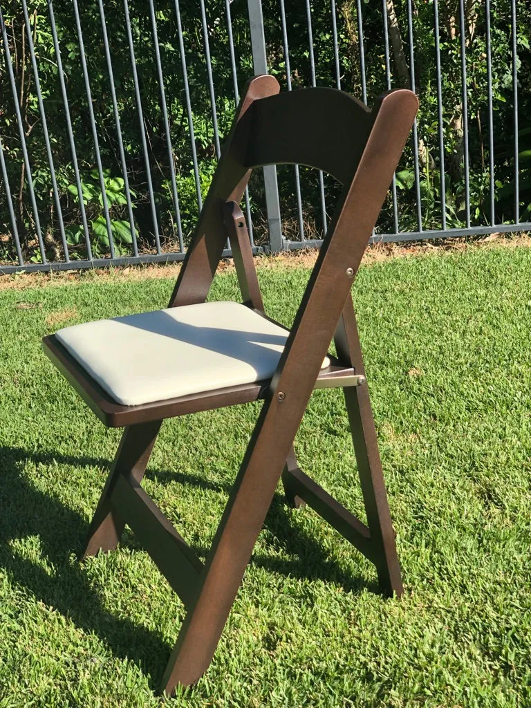 BULK 52  Timber Americana Chairs - Dark/Chocolate Timber