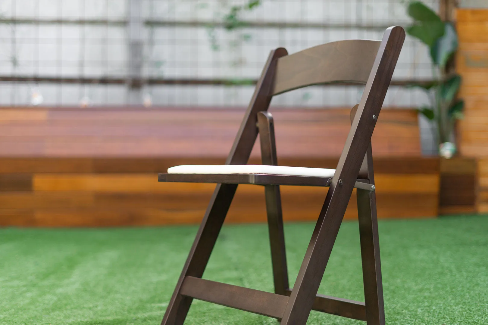 BULK 52  Timber Americana Chairs - Dark/Chocolate Timber