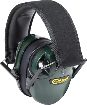 Caldwell E-MAX Electronic Hearing Protection 21-25 NRR - Adjustable Earmuffs for Shooting, Hunting and Range