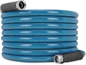 Camco TastePURE 25-Foot Premium Drinking Water Hose - Features a No-Kink Heavy-Duty Design with Machined Fittings for Extra Strength, 5/8” ID, and is Lead-Free, BPA-Free, and Phthalate-Free (22833)