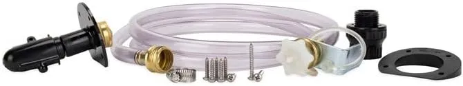 Camco Tornado Rotary Tank Rinser Features a 6-foot Hose, 360-degree Rotating Head and High-Pressure Nozzles (40126)