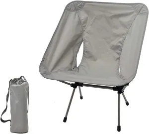 Camping Chair Camp Chair Outdoor Ultra-Light Aluminum Alloy Backrest Chair Fishing Barbecue Self-Driving Seat Stool Portable s Outdoor Fishing Chair