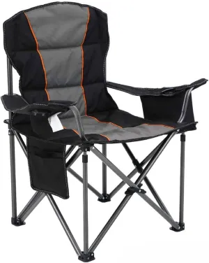 Camping Chair Heavy Duty Folding Chair w/Cup Holder,Suitable for Outdoor,Camping, Lawn,Backyard,Picnic