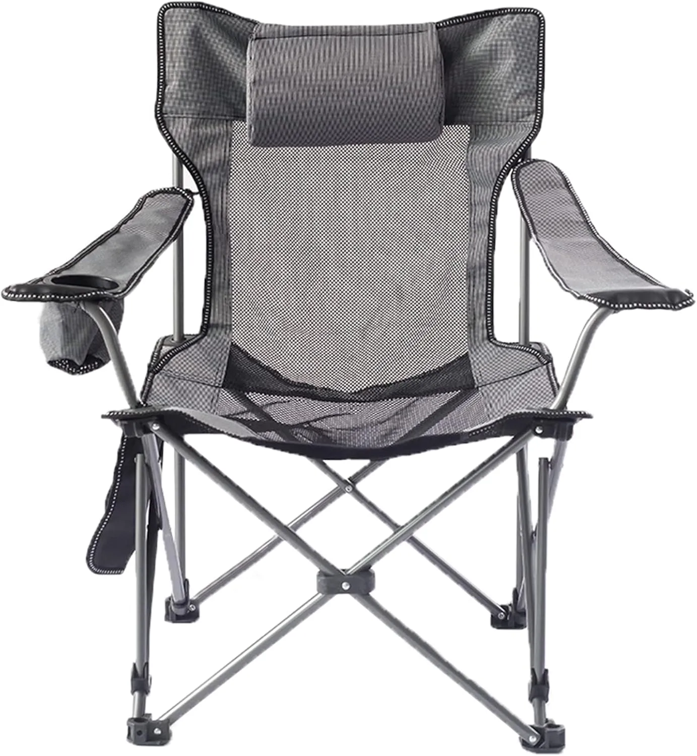 Camping Chair Recliner Portable, Beach Chairs Height Folding Lightweight, Comfortable Camping Chairs, for Camping, Hiking Fishing,C