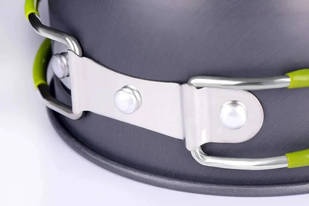 Camping Cookware Mess Kit Ultralight Camping Pot Set