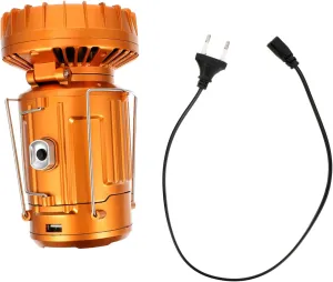 Camping Lamp Solar Outdoor Lantern Portable Led Tent Material for Outdoor Adventures Random