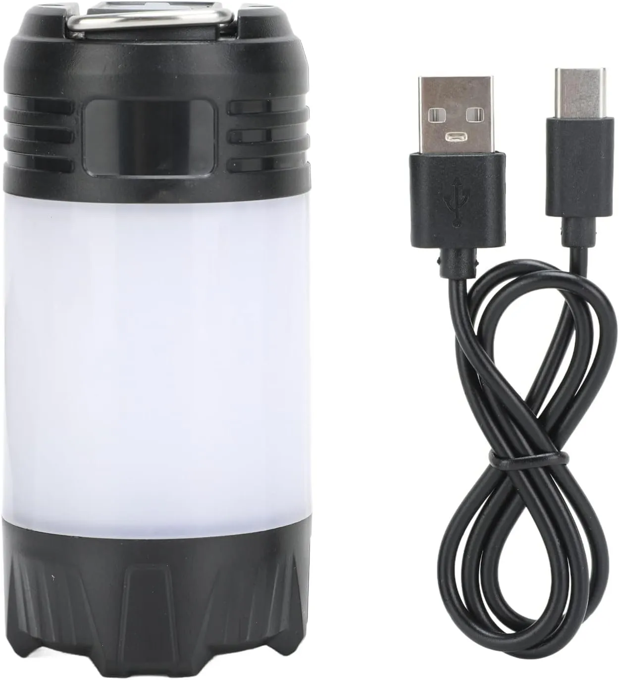 Camping Lantern,LED Lantern,Type C Lantern Flashlight with 2000mAh Battery,IPX4 Waterproof Camping Lamp for Camping, Hiking, Mountaineering,4 Light Modes