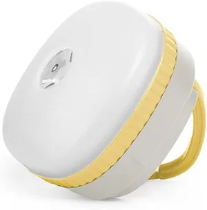Camping Lights Powerful Magnetic Outdoor Tent Light Rechargeable Camping Light Waterproof Lighting Light and Compact Multi-Function Lantern Camping Lantern (Color : Yellow, Size : Battery Style)
