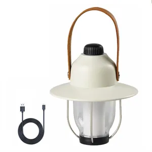 Camping Tent Light Portable LED Campsite Lantern Waterproof Night Lamp Support 3 Color and Stepless Dimming for Camping Tent Hiking Fishing