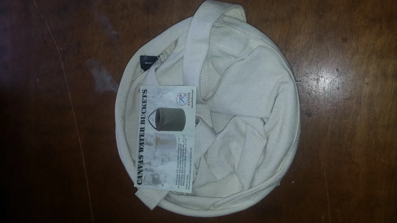 Canvas Water Bucket