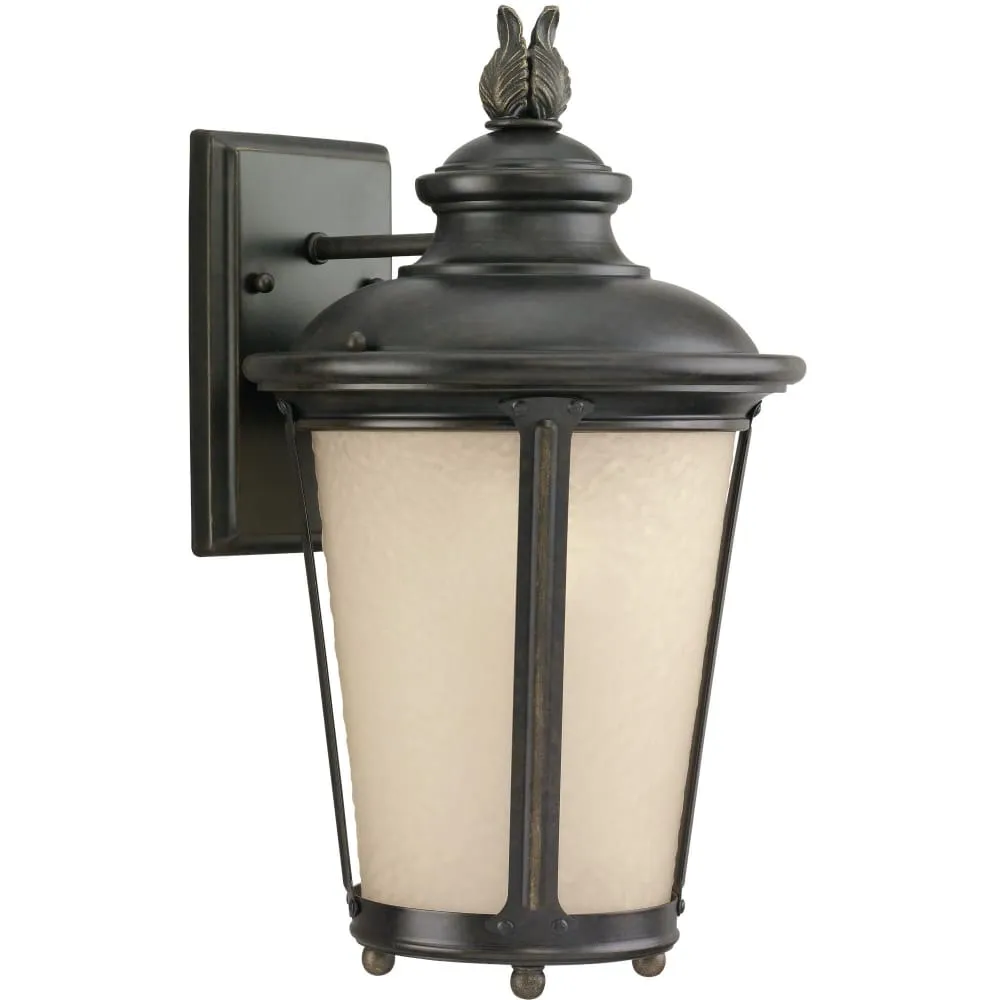 Cape May Burled Iron LED Outdoor Wall Lantern