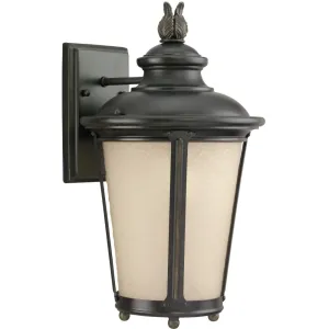 Cape May Burled Iron LED Outdoor Wall Lantern