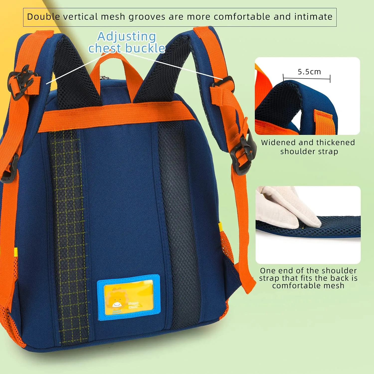 Car Dinosaur Kids Toddler Backpack for Boys and Girls Children Waterproof Preschool Bag(Orange Traffic Paradise)