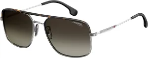 Carrera CA152/S Square Sunglasses for Men   BUNDLE With Designer iWear Eyewear Kit