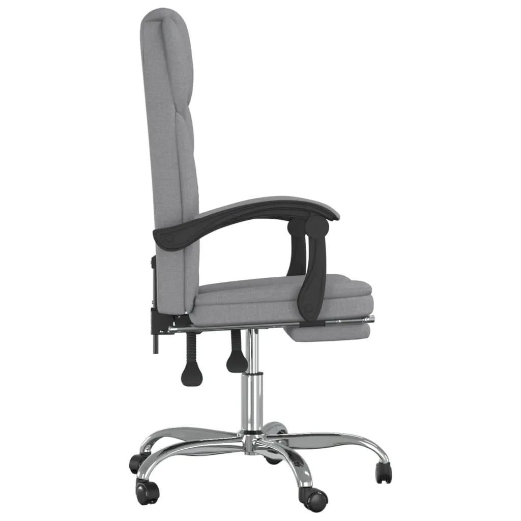 Chair Accent Reclining Desk Chair with Wheels for Living Room Fabric