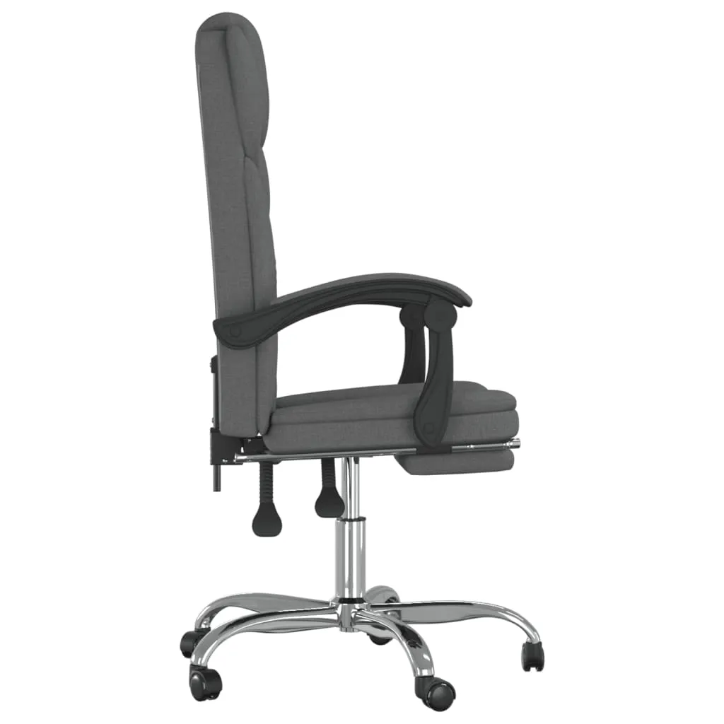 Chair Accent Reclining Desk Chair with Wheels for Living Room Fabric