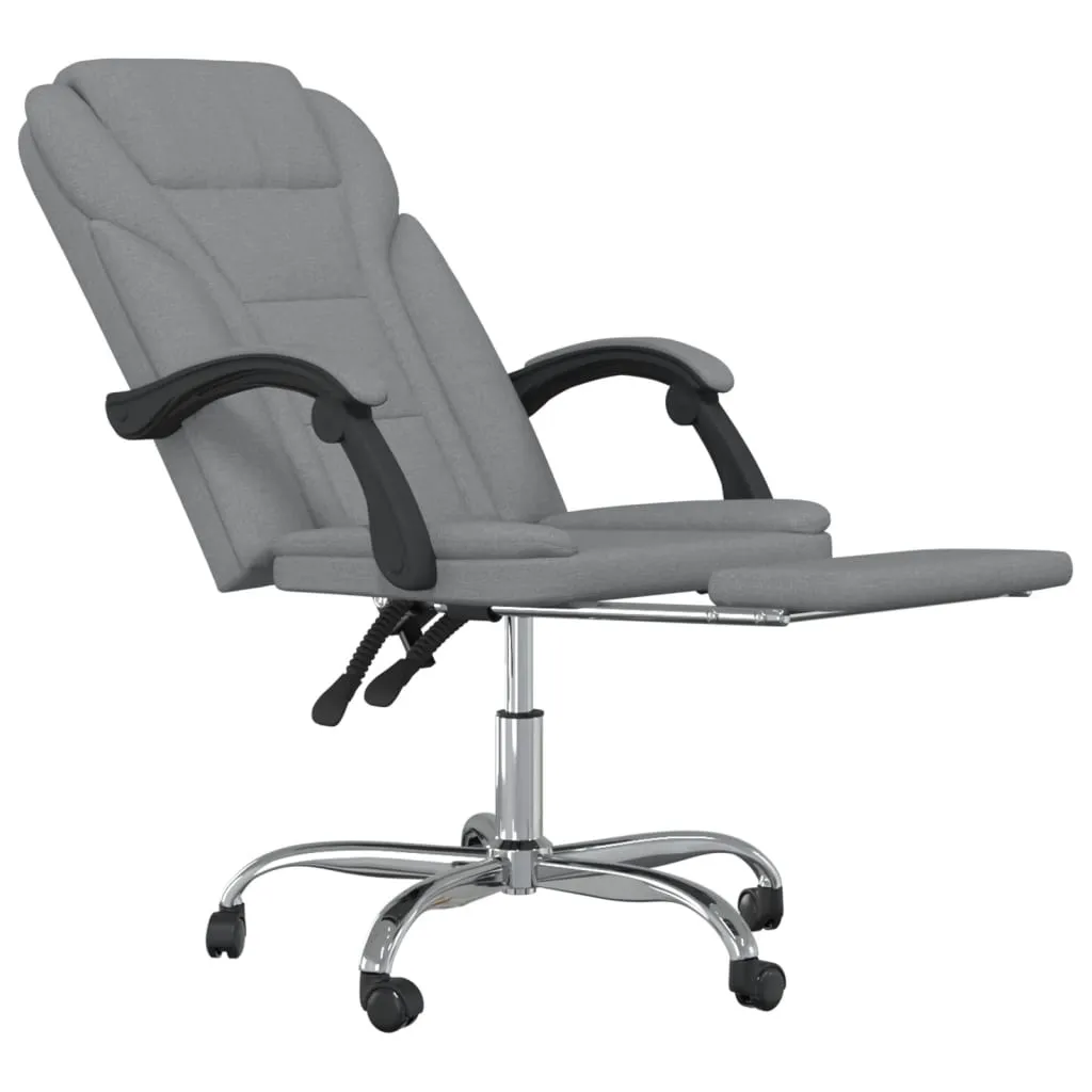 Chair Accent Reclining Desk Chair with Wheels for Living Room Fabric