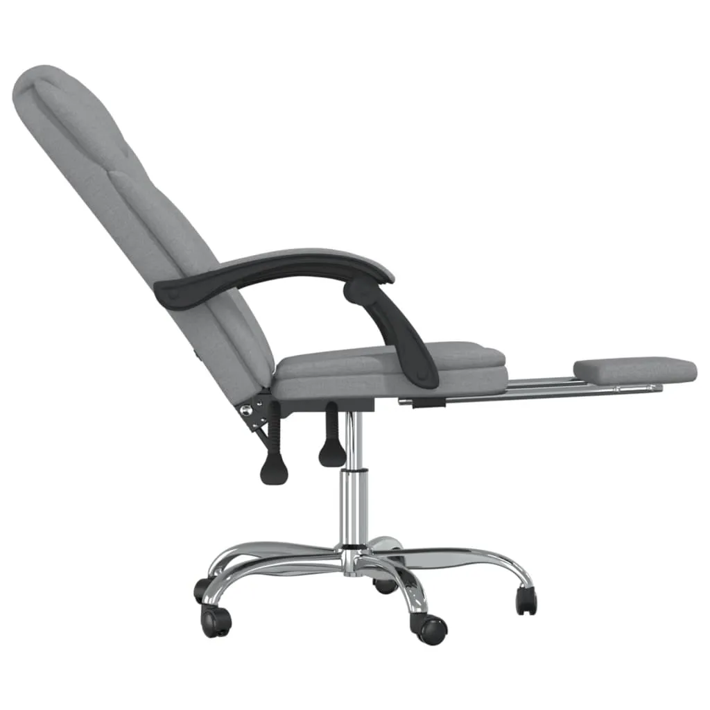 Chair Accent Reclining Desk Chair with Wheels for Living Room Fabric