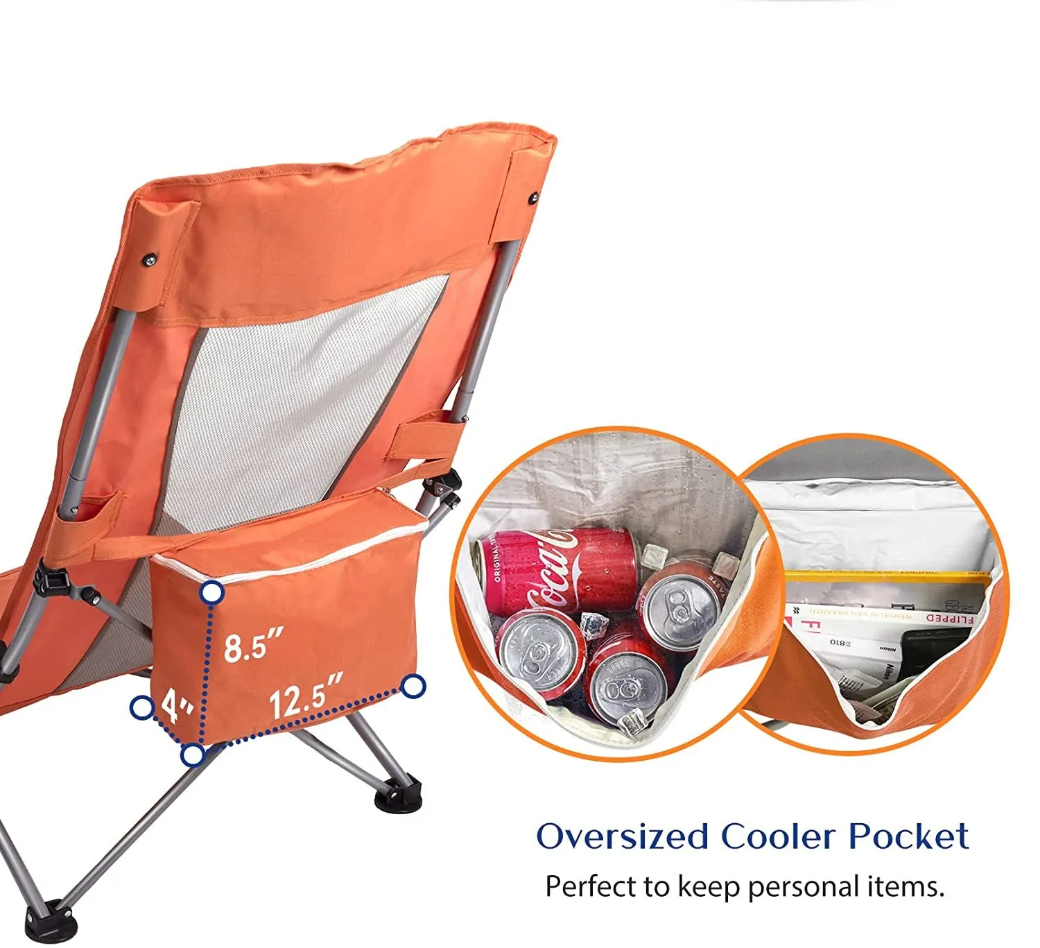 Chair High Back Folding Mesh