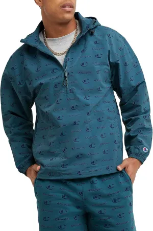 Champion Men's Windbreaker Jacket with Scuba Hood