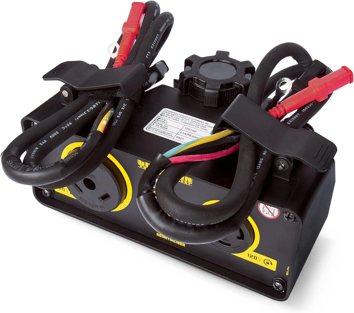 Champion Power Equipment 100740 30-Amp ParaLINK Parallel Kit for Linking Two 2000 to 3000 Watt Inverter Generators, RV Ready