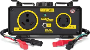 Champion Power Equipment 100740 30-Amp ParaLINK Parallel Kit for Linking Two 2000 to 3000 Watt Inverter Generators, RV Ready