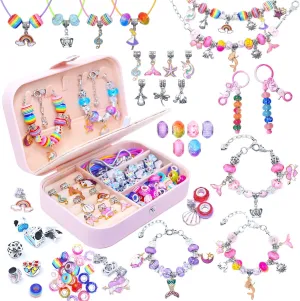 Charm Bracelet Making Kit Girls Beads